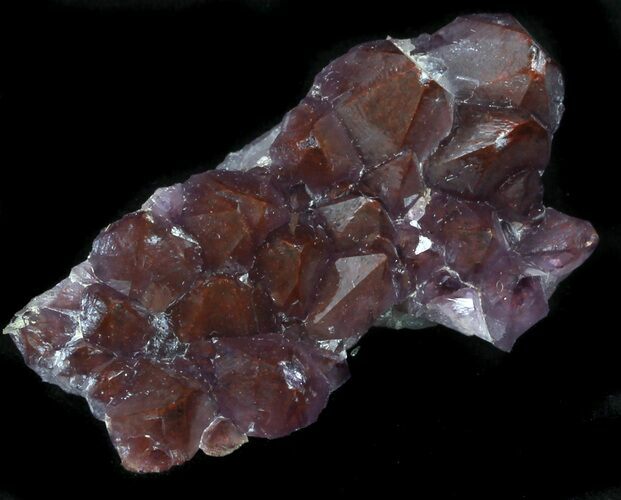 Thunder Bay Amethyst Cluster With Hematite #34022